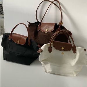 Longchamp le pliage bag bundle